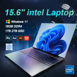 Intel Notebook PC Gamer 15.6" Ultra Slim Laptop
