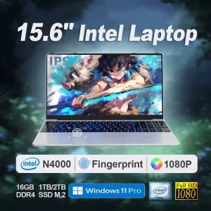 15.6" Intel Notebook PC Gamer Ultra Slim Laptop