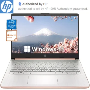 HP Newest 14" Business Laptop Rose Gold