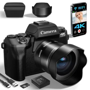 Digital Camera for Photography with Flash