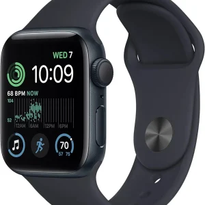 Apple Watch SE (2nd Gen) (GPS + Cellular, 40mm) - Midnight Aluminum Case